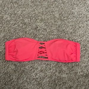 PINK VS bandeau bikini top